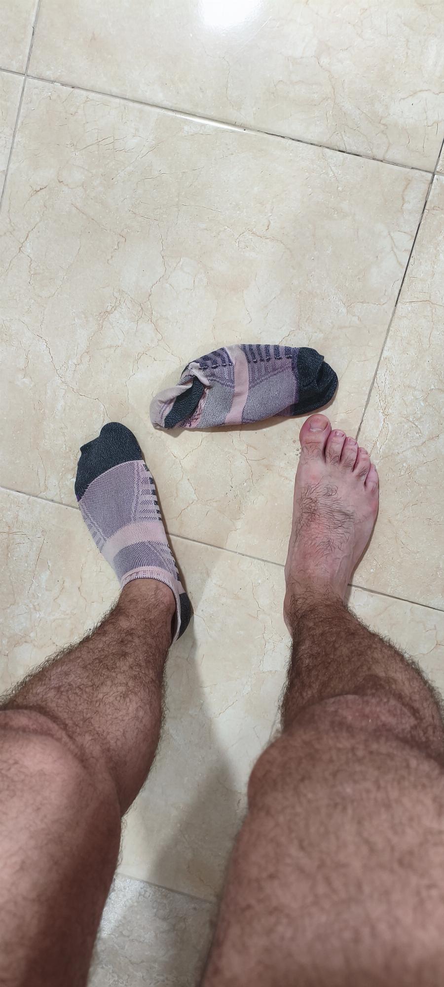 Calcetines running recién usados — foto 1