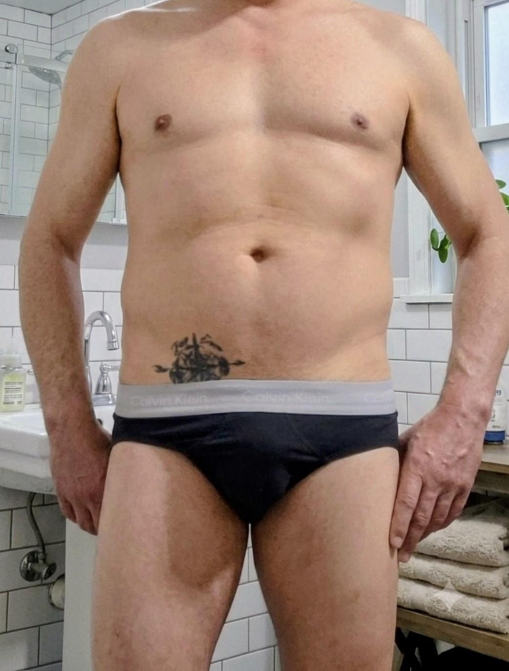 Ropa interior usada como mecánico sexy — foto 1