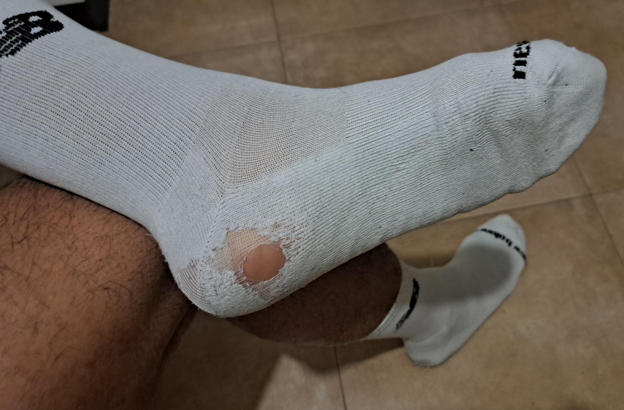 Calcetines desgastados del gym — foto 4